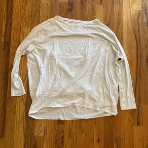 Lululemon White Long Sleeve Top – Size S/M